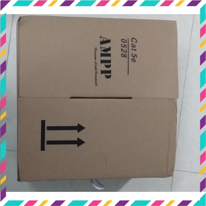 Thùng dây mạng lan cat 5e 305m -