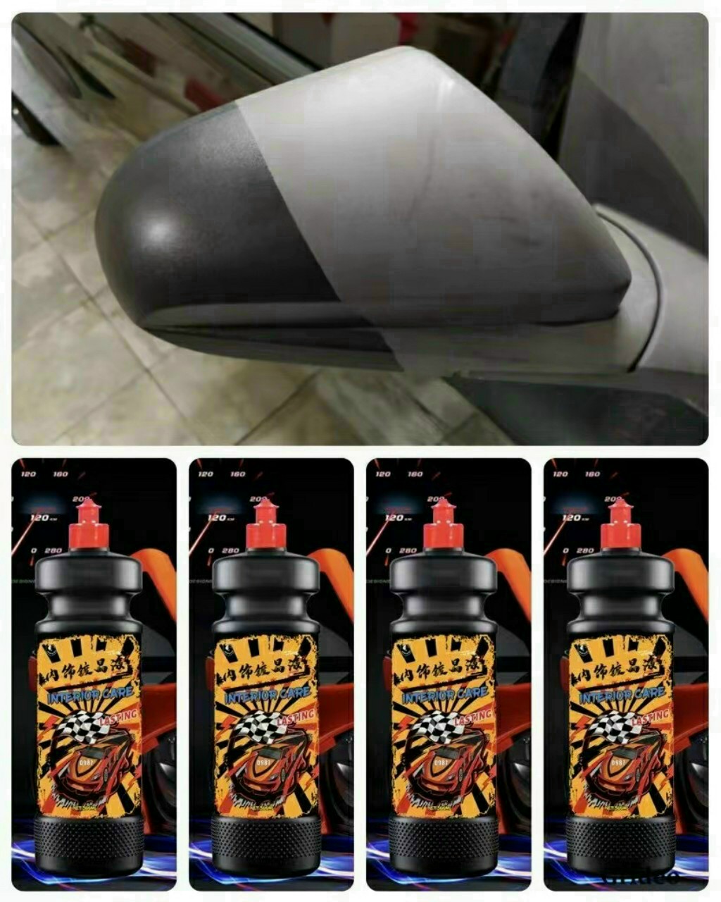 Chai Xịt Dưỡng Nhựa Nhám, Ghế Da oto - Phục Hồi, Chống Lão Hóa Làm Mới Đồ Da Gỗ