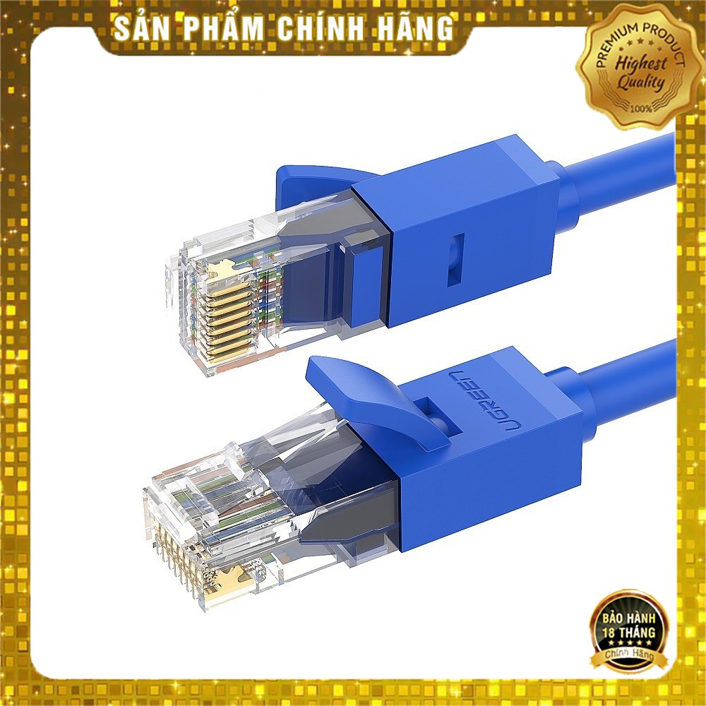 Dây mạng ugreen 11201 dài 1m cat 6 utp - hapustore