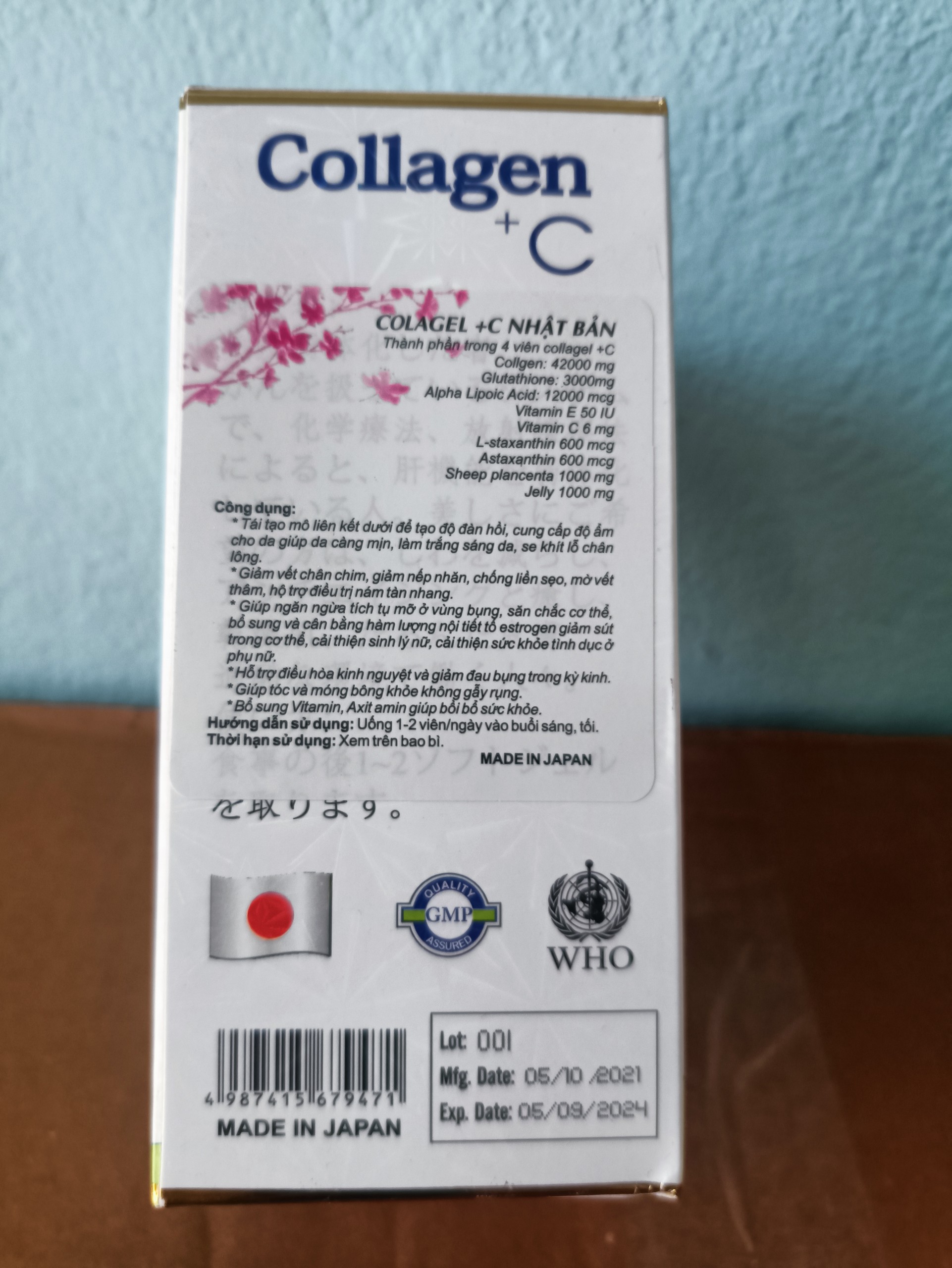 collagen c glutathione 42000mg Viên uống Collagen Glutathione C 42000mg NHẬT BẢN