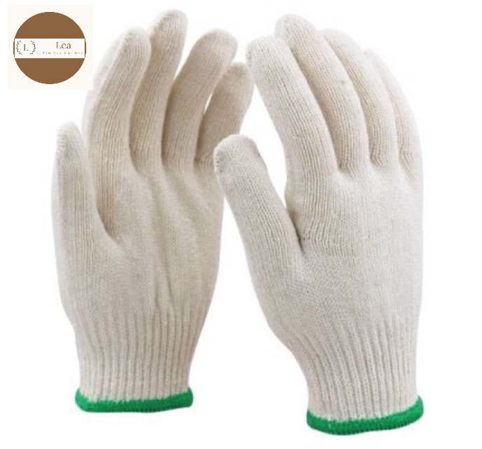 Găng tay bảo hộ lao động găng tay len loại dày 80gr