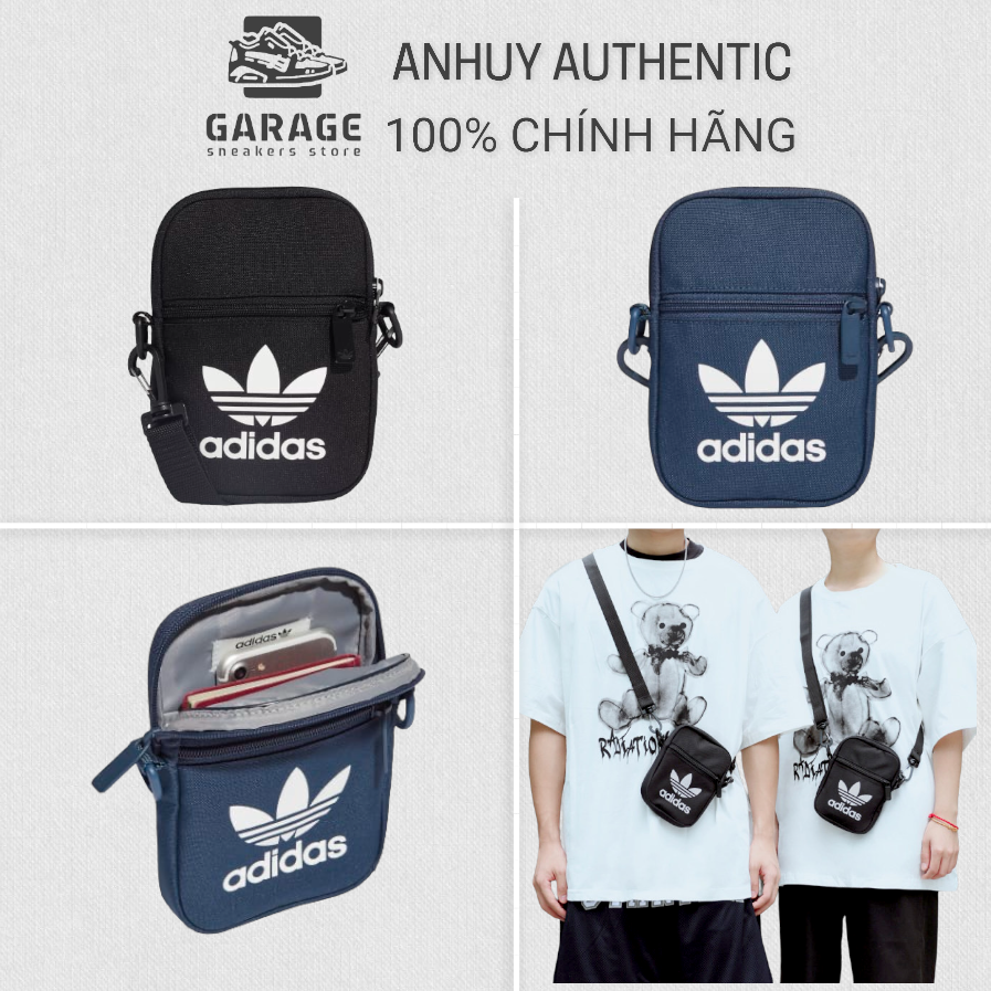 Túi đeo chéo mini adidas loại nhỏ 17x12 - ei7411