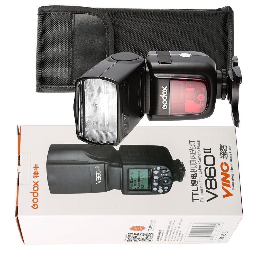 Flash godox v860 ii ttl for ca/ni/s
