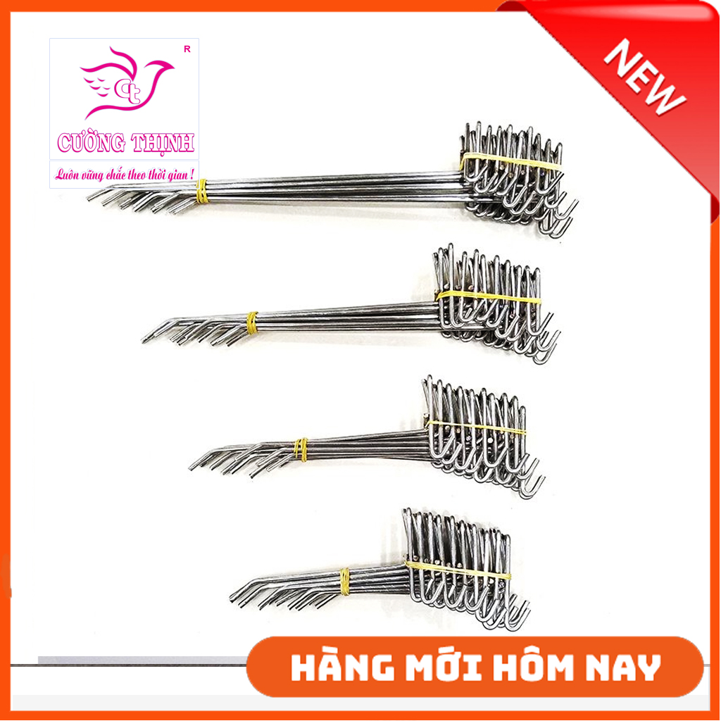 Combo 10 Móc cài lưới treo phụ kiện, kệ siêu thị, kệ lưới cài lưới treo khung,,,