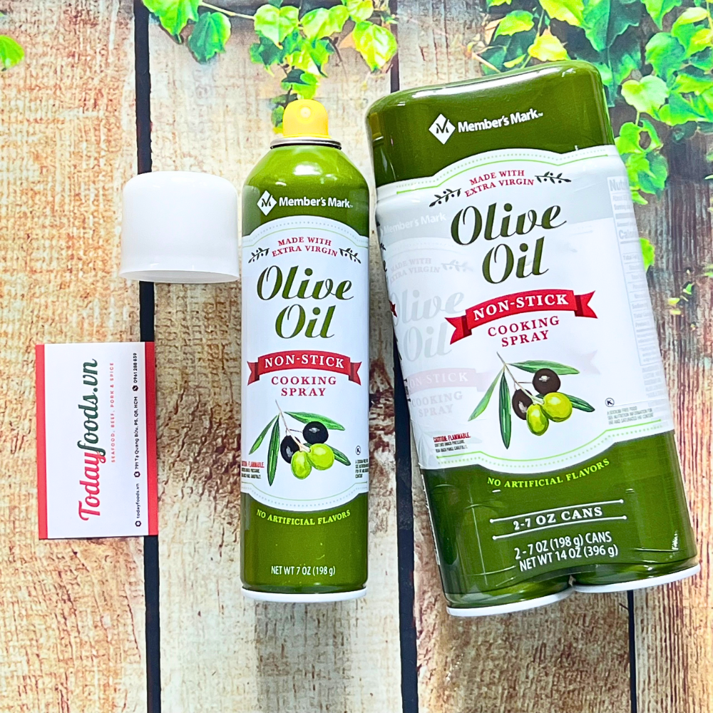 Date 13/01/2025, dầu oliu ăn kiêng dạng xịt 198g | hàng mỹ