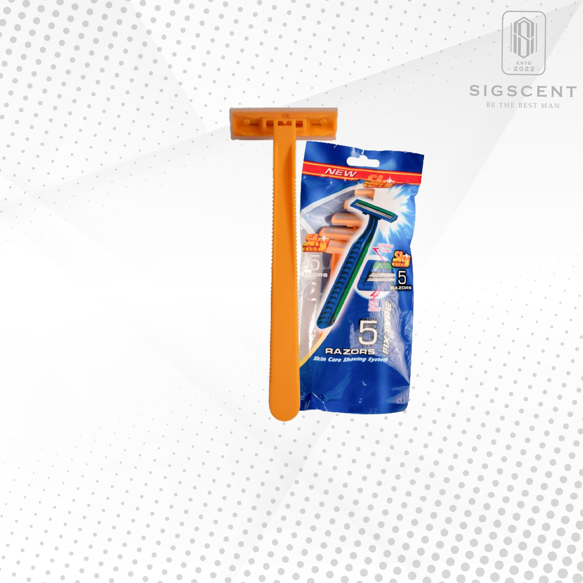 Dao cạo râu nam 2 lưỡi Razor dùng 1 lần
