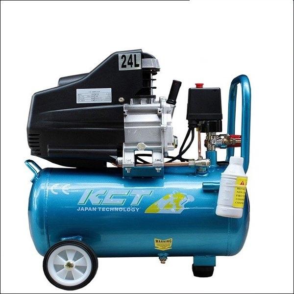 Máy nén khí kct 24l nhanh, màu xanh dương