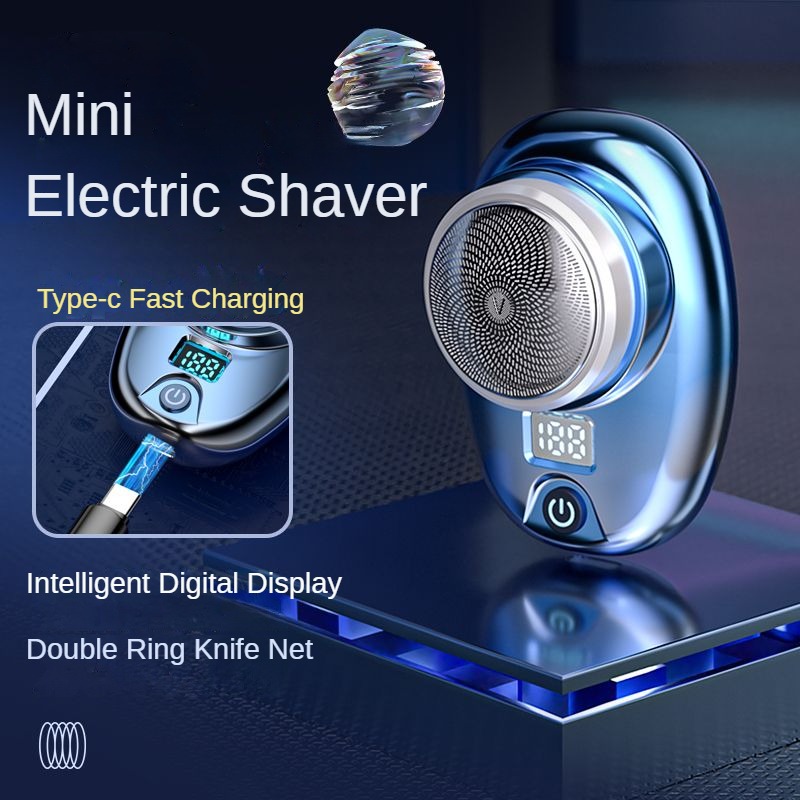 Mini điện du lịch Máy cạo râu cho nam giới túi kích thước có thể giặt có