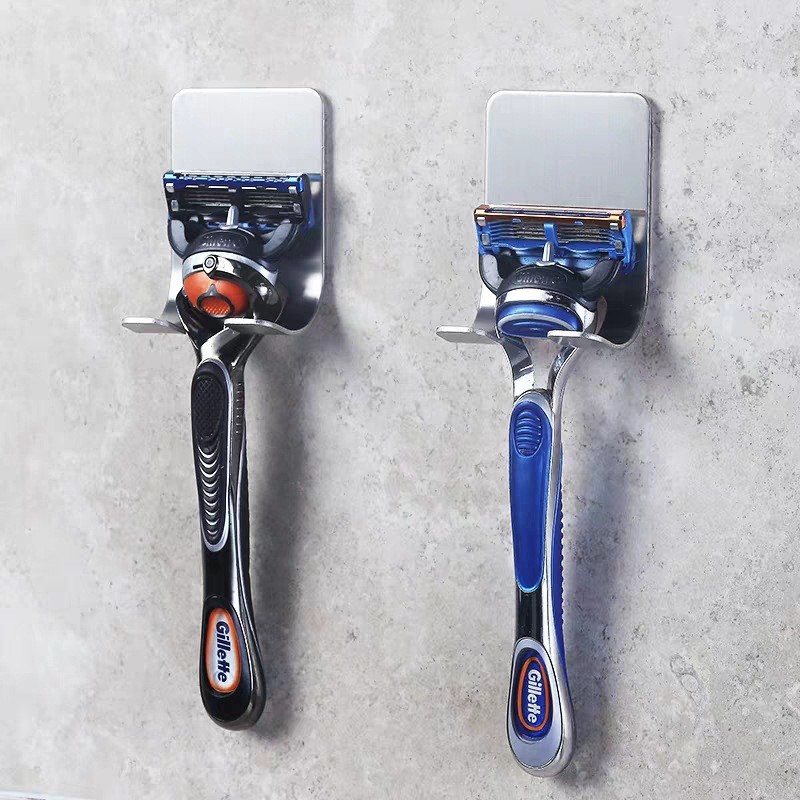 Móc Inox 304 Dán Tường Treo Dao Cạo Râu, Móc Dán Tường Treo Ổ Cắm Điện Đồ Dùng Đa Năng