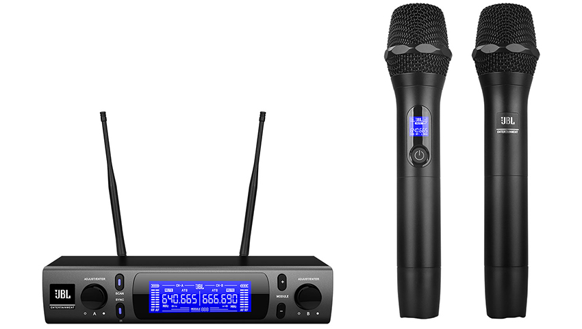 Bộ míc không dây mic jbl vm300