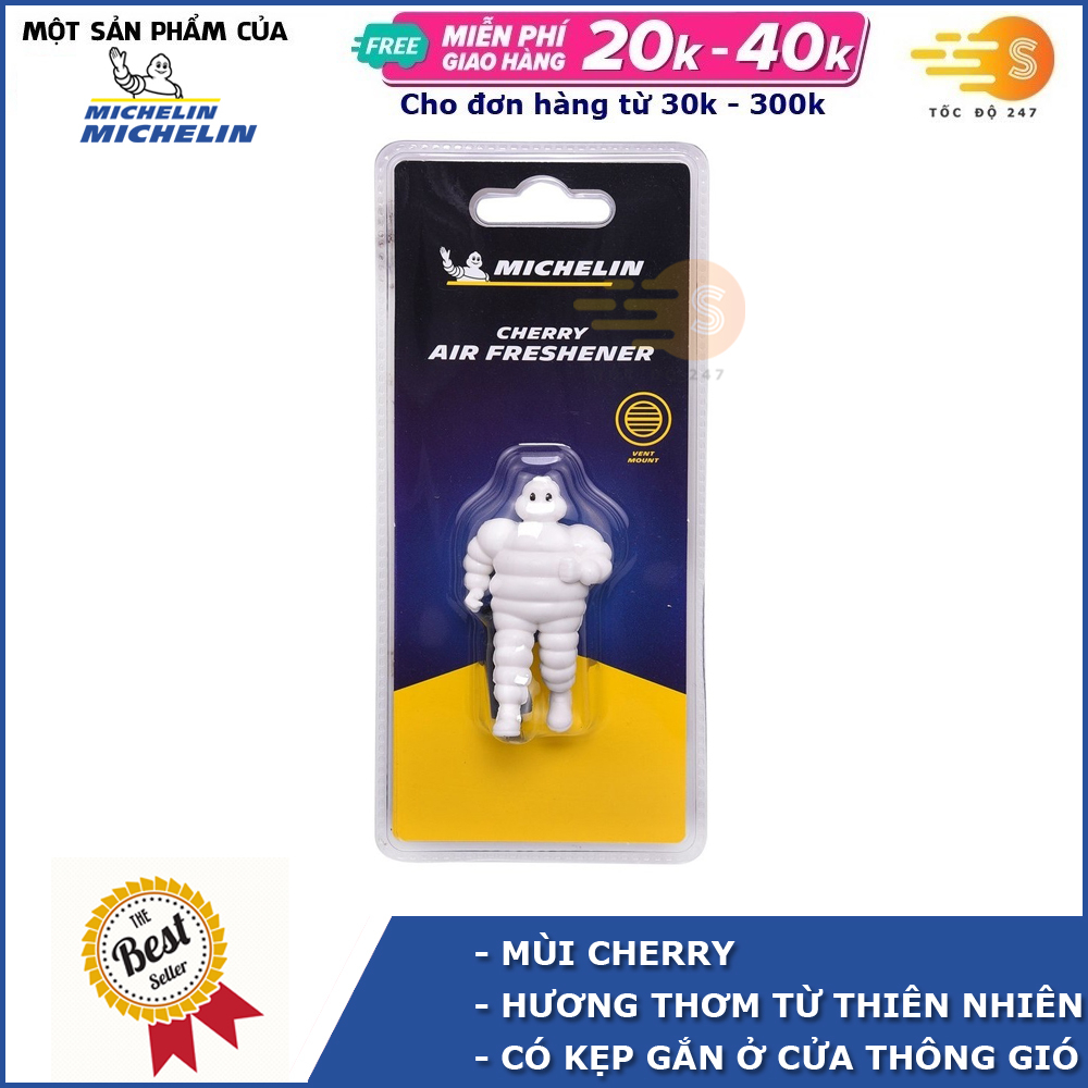 Nước hoa ô tô Michelin gắn cửa thông gió W320