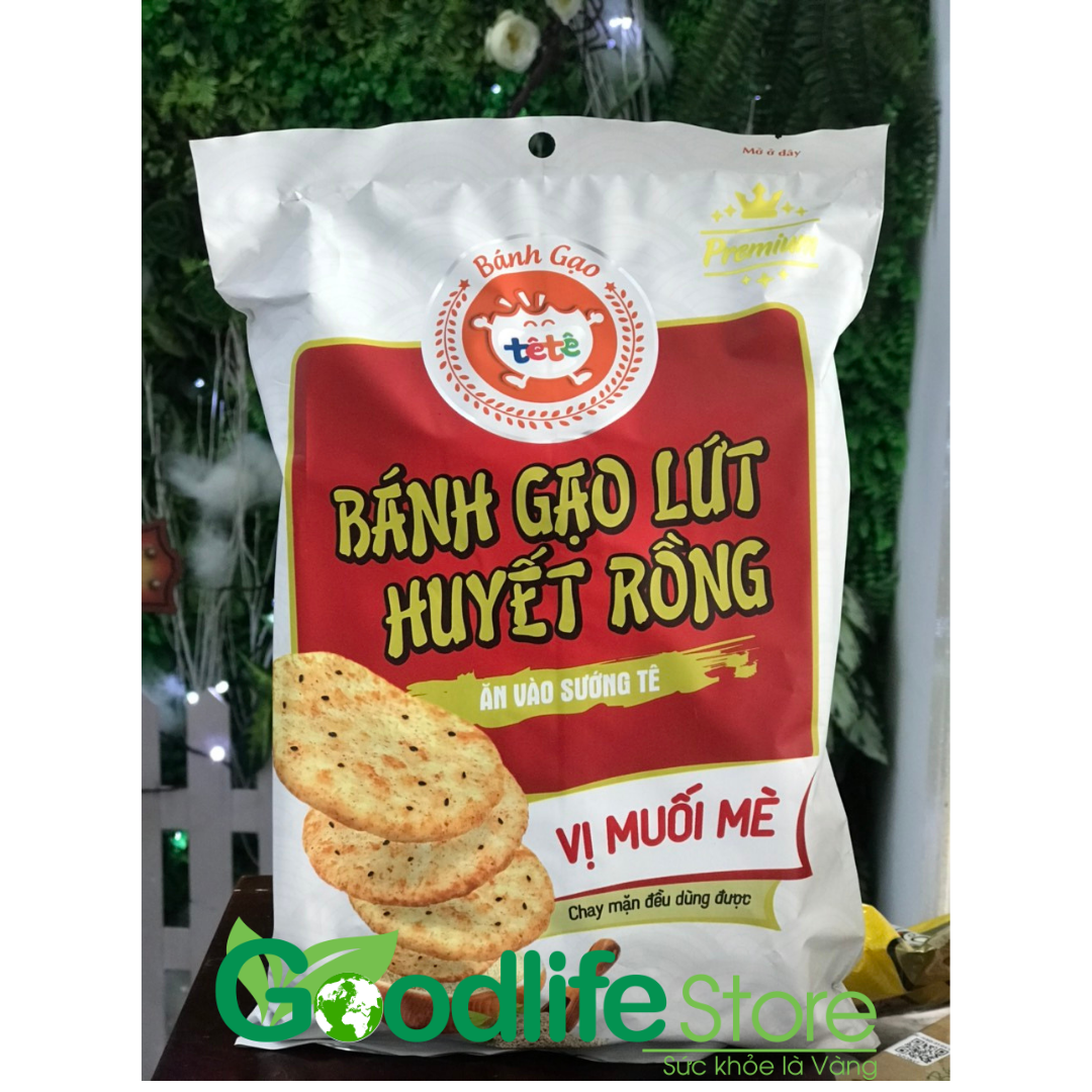 BÁNH GAỌ LỨT HUYẾT RỒNG VỊ MUỐI MÈ 140G