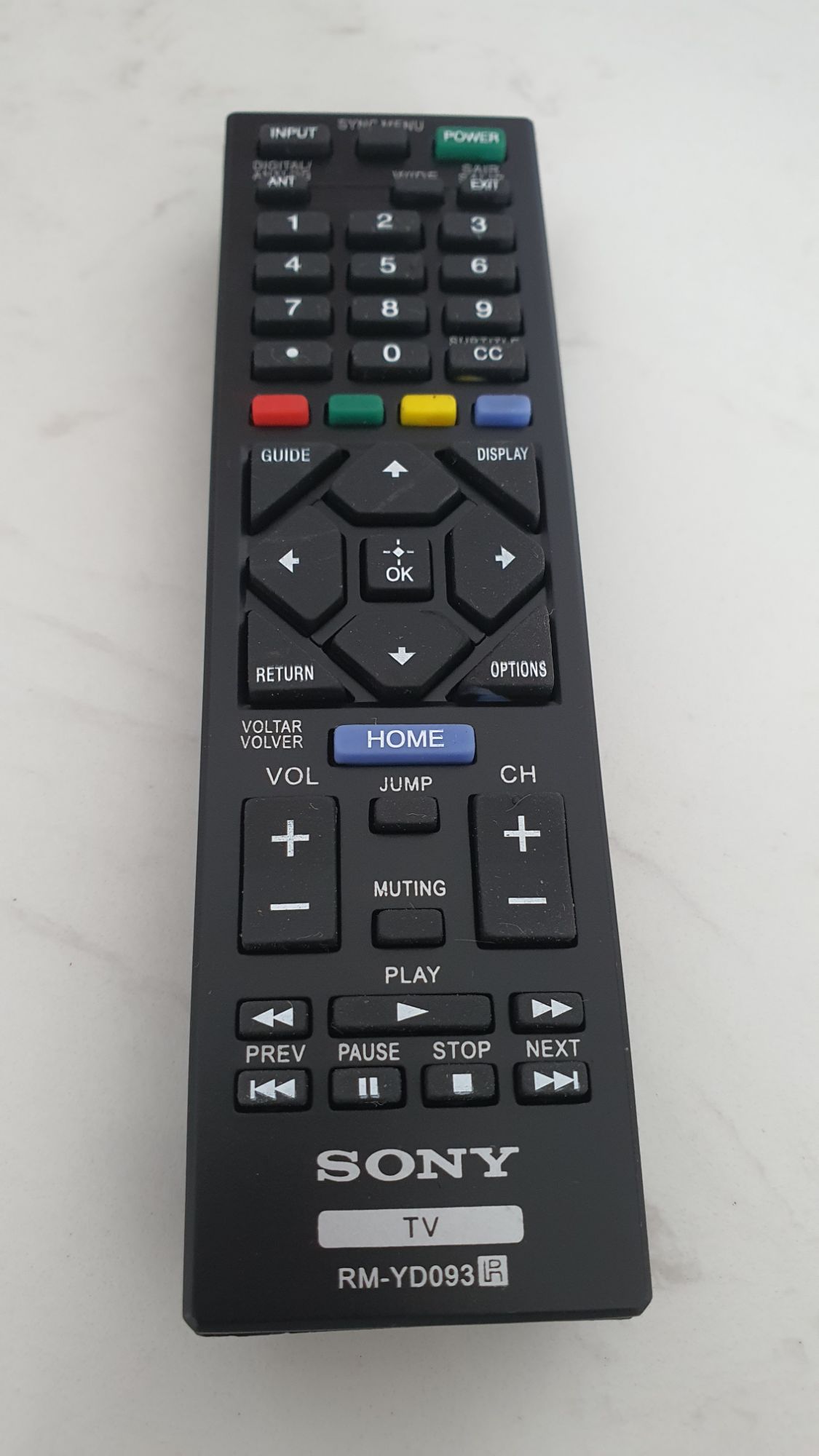 Remote điều khiển tivi sony lcd smart rm yd093 hàng xịn đẹp