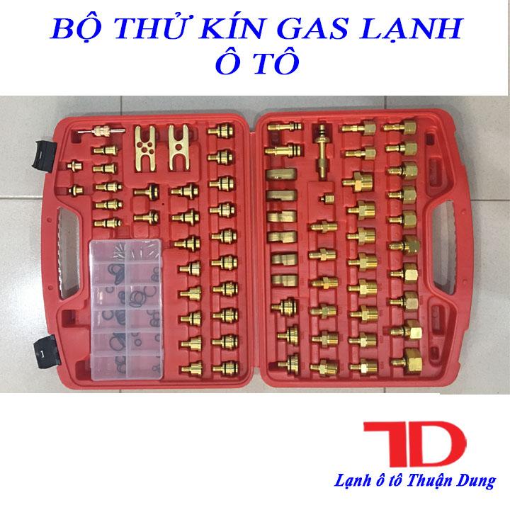 Bộ thử điều hòa ô tô bằng đồng, bộ thử gas,thử gas,bộ thử kín vật tư điện lạnh ô tô thuận dung