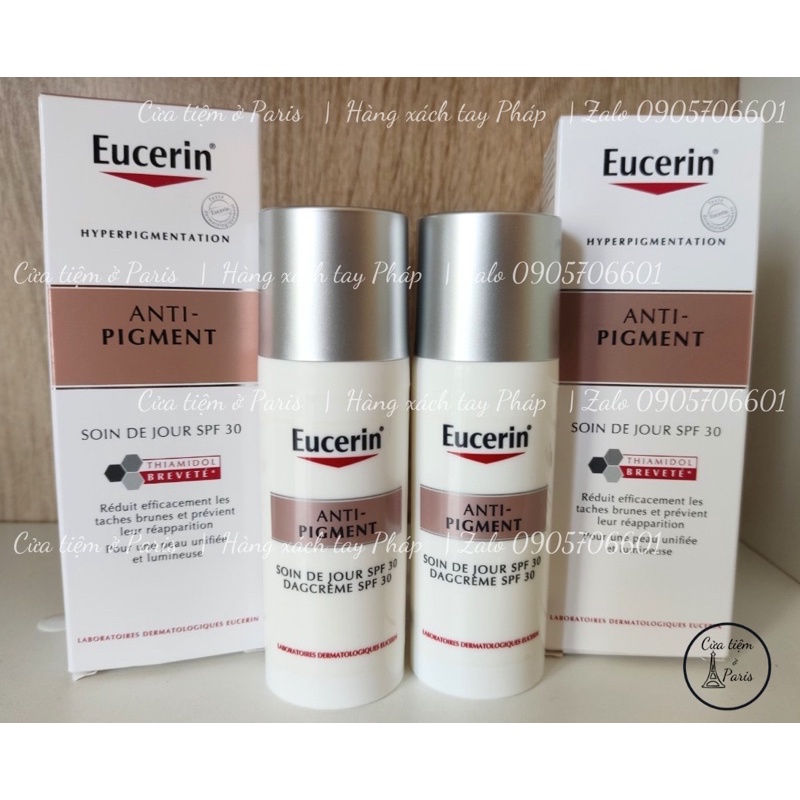 Kem dưỡng sáng da ban ngày eucerin anti-pigment day spf30