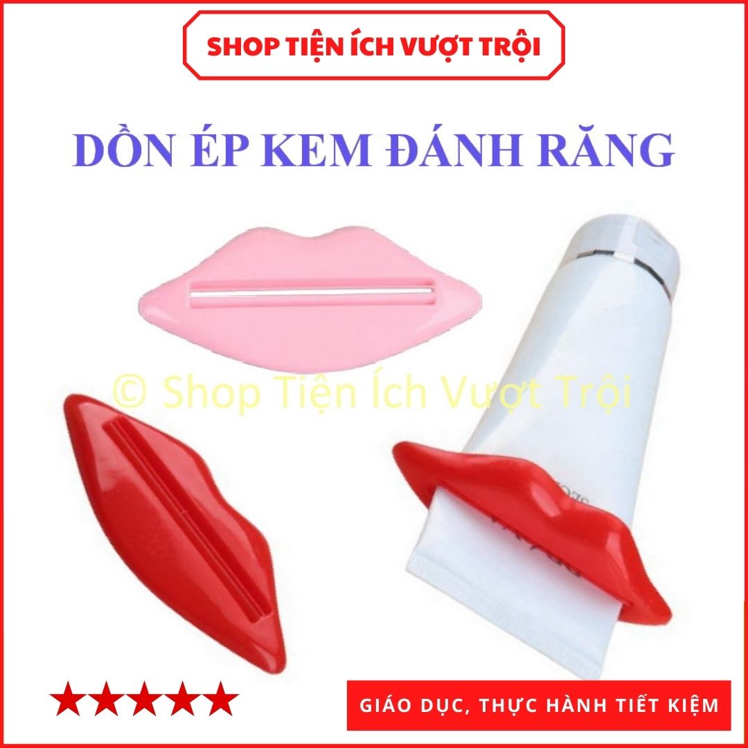 Dụng cụ ngộ nghĩnh bóp, nặn kem đánh răng, sữa rửa mặt, kem dưỡng da, … các loại kem, gel đựng trong ống nhựa-Shop Tiện Ích Vượt Trội