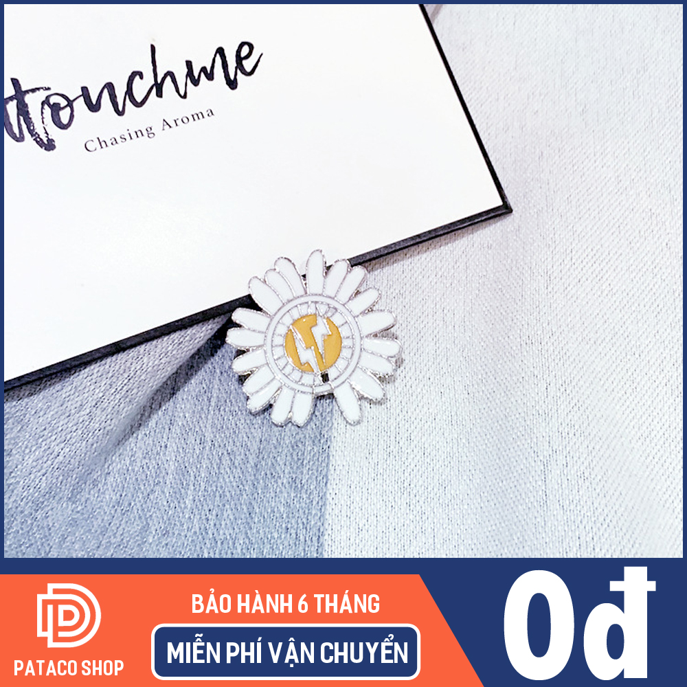 Ghim cài hình hoa cúc Hottrend dùng cài áo, Mũ, Balo, Túi xách GC1