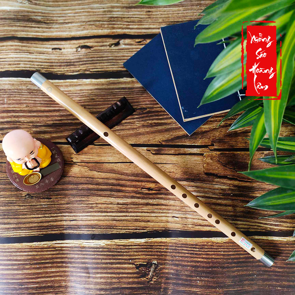 Sáo trúc đô c5 bọc inox HL89 chuẩn âm - Nhạc cụ truyền thống giá rẻ Xưởng Sáo Hoàng Lâm