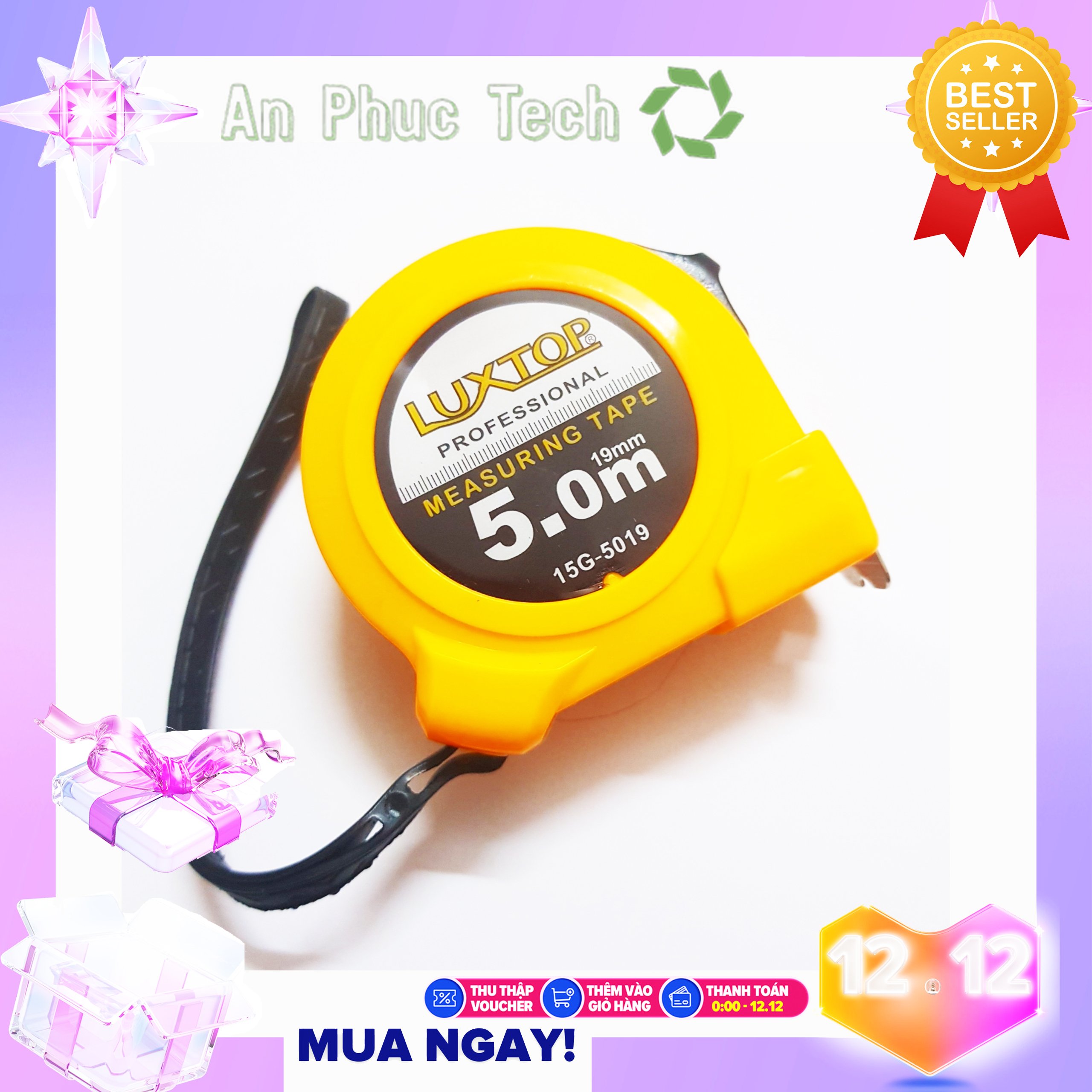 Thước Kéo LUXTOP 5m-19mm