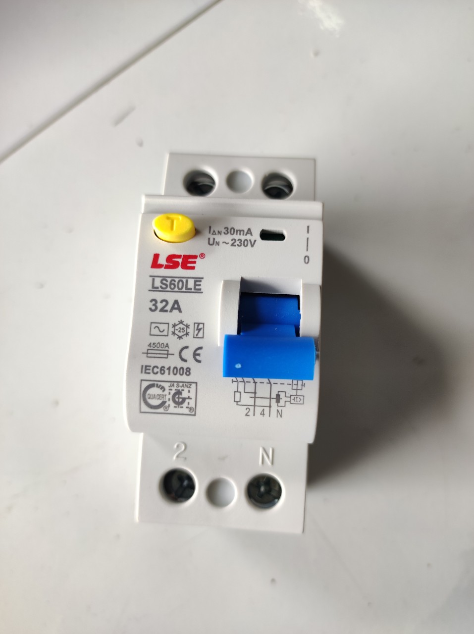 Cầu dao chống giật lse-rccb ls60le-2p32a-2p40a- chất lượng, an toàn