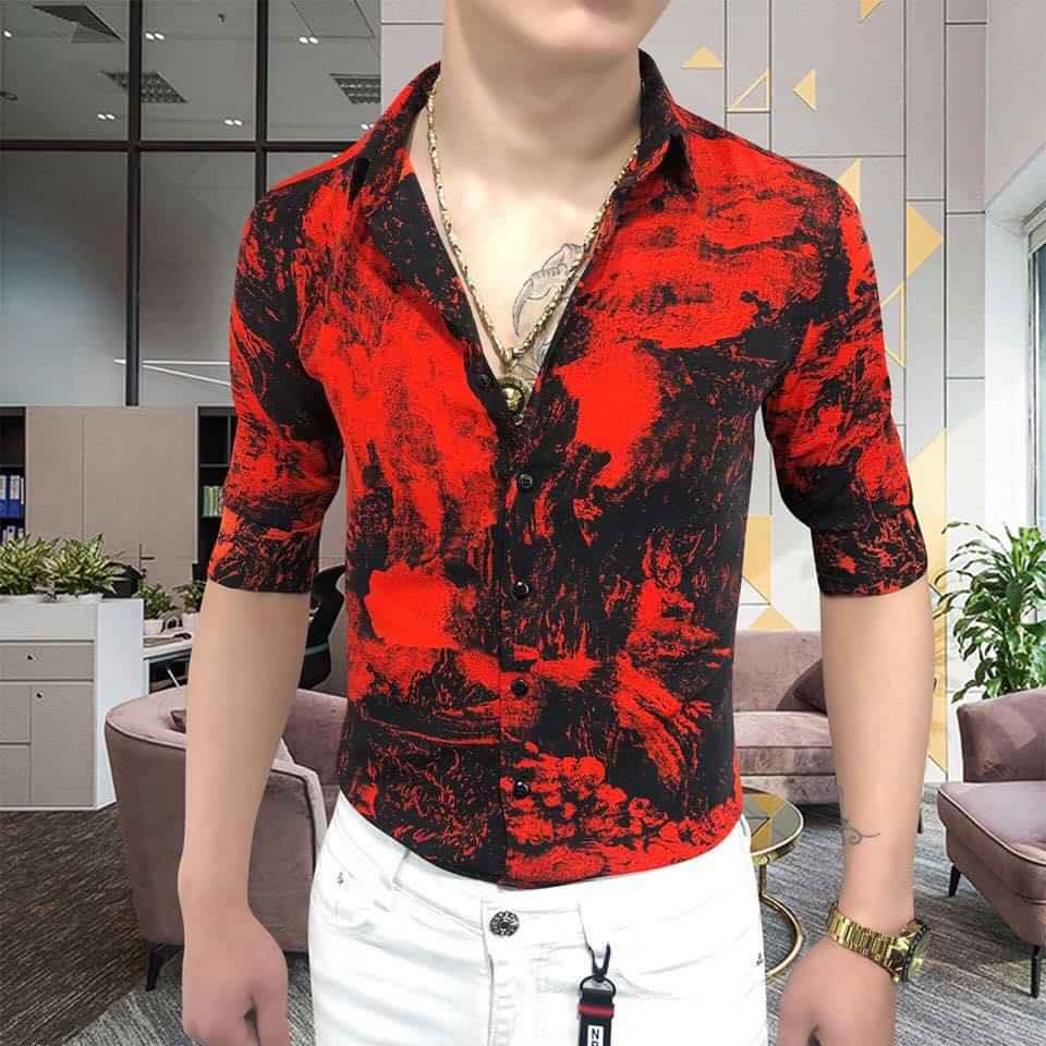 Áo sơ mi nam nữ chất lụa thời trang cao cấp luly fashion l158
