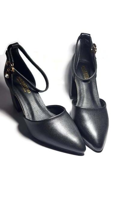 [SALE] Sandal Da Lì Bít Mũi Hở Eo Đế Vuông 6 Phân
