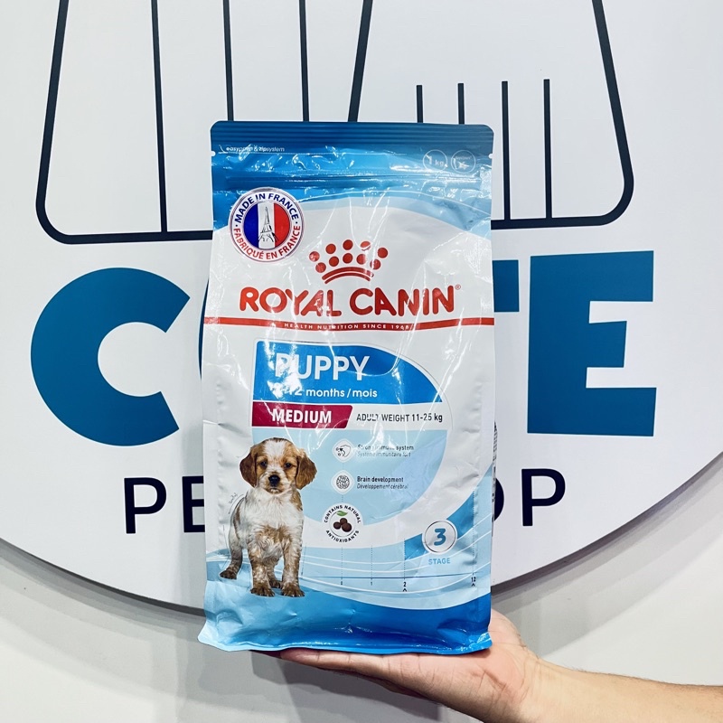 Thức ăn cho chó con Royal Canin Medium Junior/Puppy