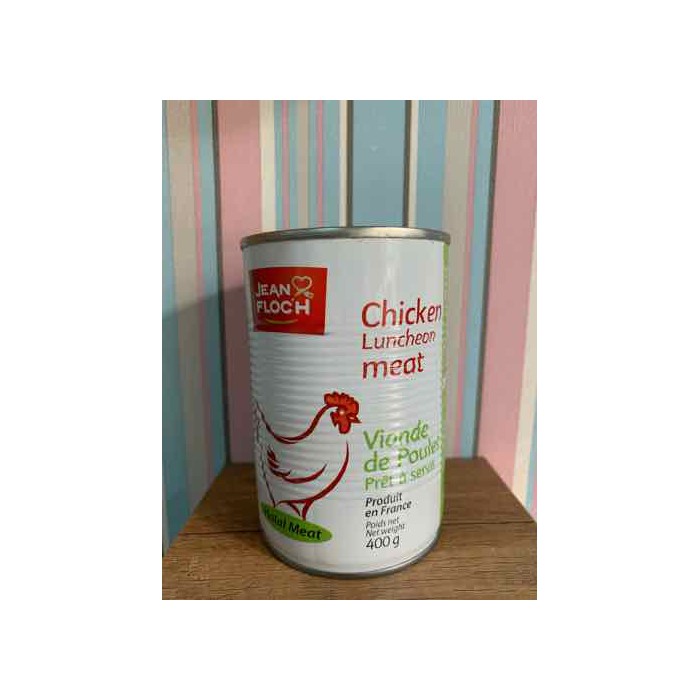 Patê thịt gà xay - Chicken Luncheon Meat 400g Pháp
