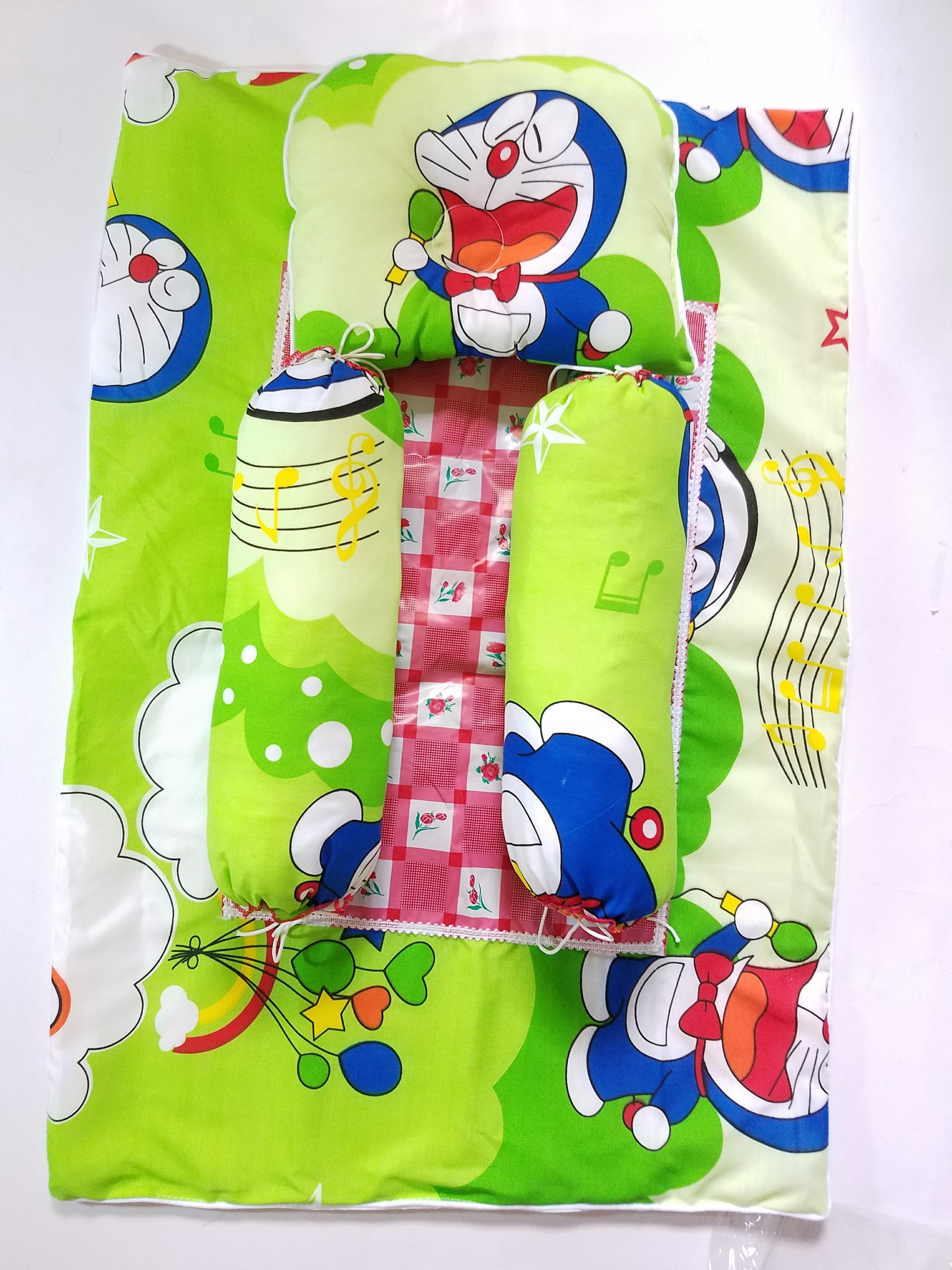 Bộ Gối Nệm Cho Bé Sơ Sinh hàng Việt Nam- Giao Màu Ngẫu Nhiên