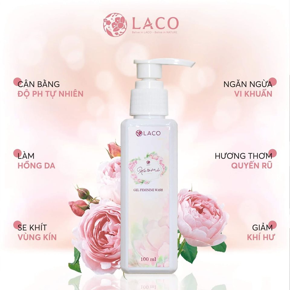 Dung dịch vệ sinh phụ nữ MAROSA Laco Organic