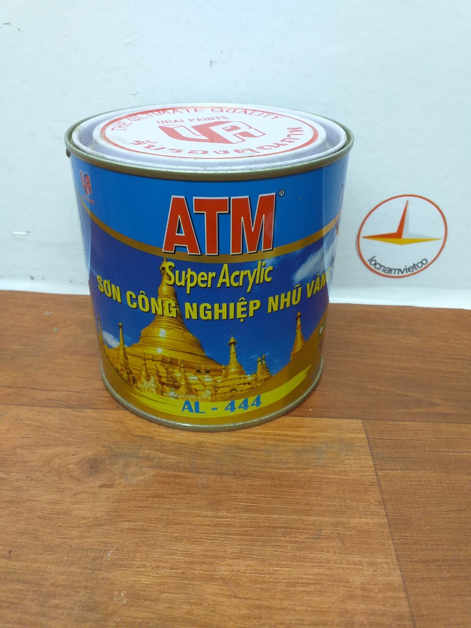 Sơn công nghiệp nhũ vàng atm al444 875ml