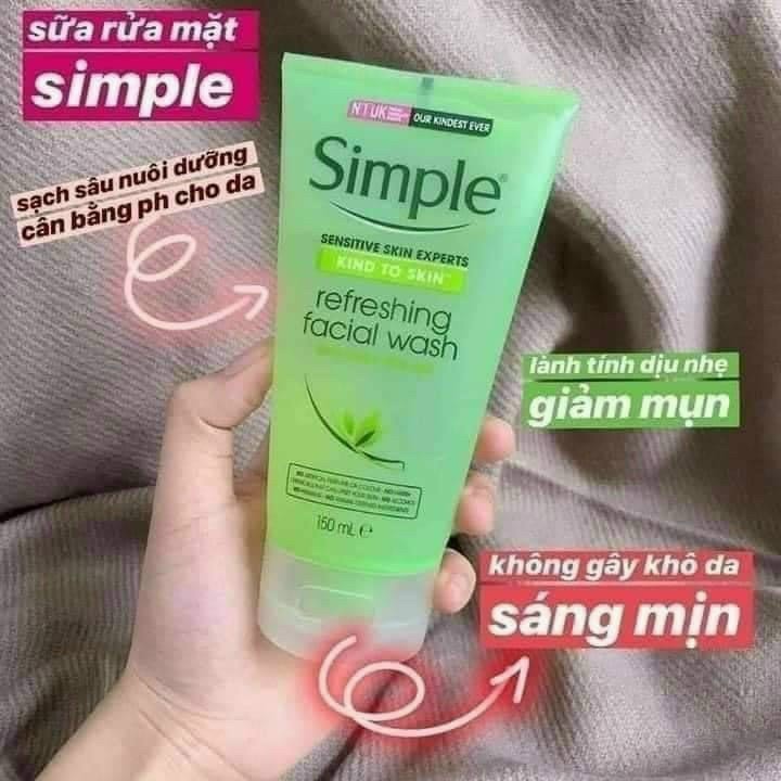 𝙎𝙐̛̃𝘼 𝙍𝙐̛̉𝘼 𝙈𝘼̣̆𝙏 𝙎𝙄𝙈𝙋𝙇𝙀 150ml