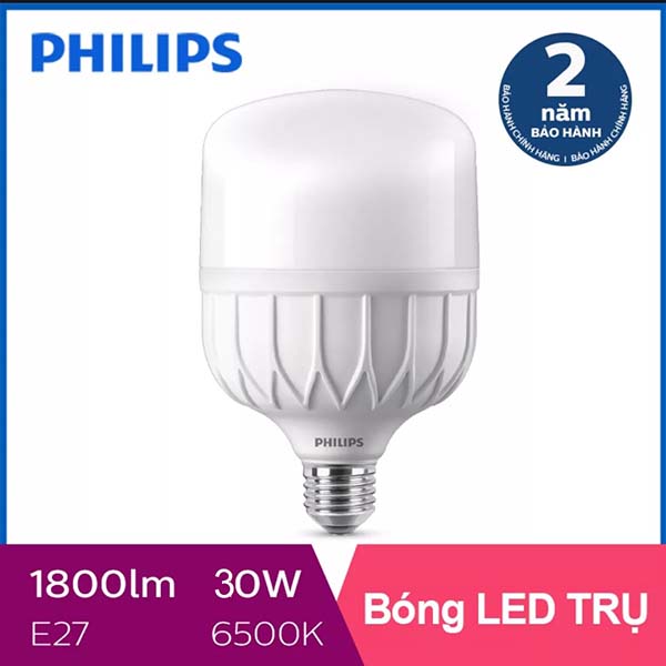 BÓNG LED TRỤ PHILIPS CÔNG SUÂT CAO 20W / 30W