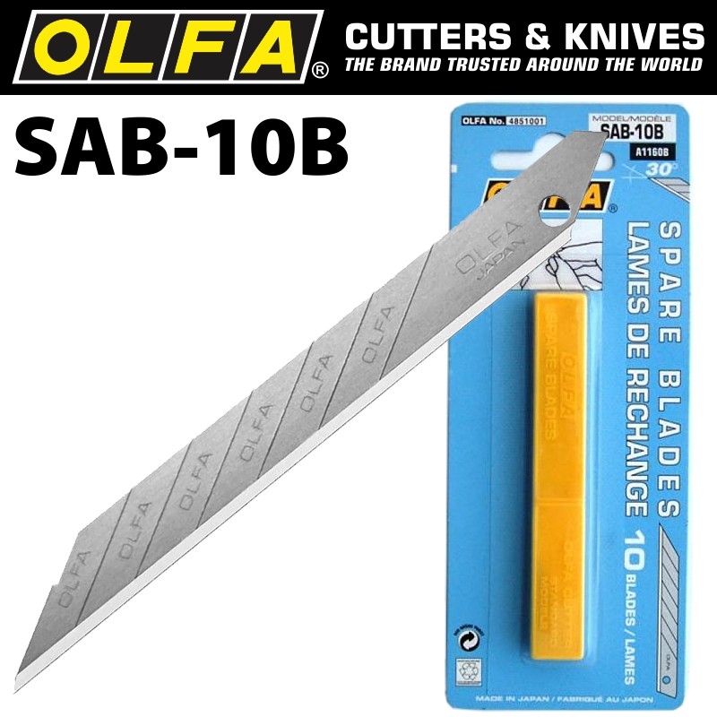 Lưỡi dao rọc giấy thay thế olfa sab-10b nhập khẩu nhật bản