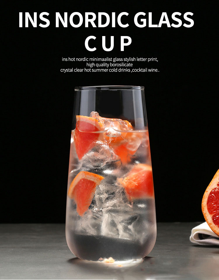 Ly thủy tinh cao cấp sang trọng thể tích 480ml, 500ml