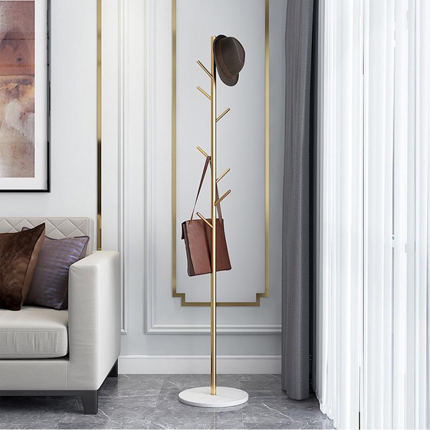 Móc treo quần áo - Cây treo quần áo kim loại cao cấp treo áo vest, áo khoác, treo túi xách, mũ nón, phụ kiện, trang trí nhà cửa, hành lang-DecorShop