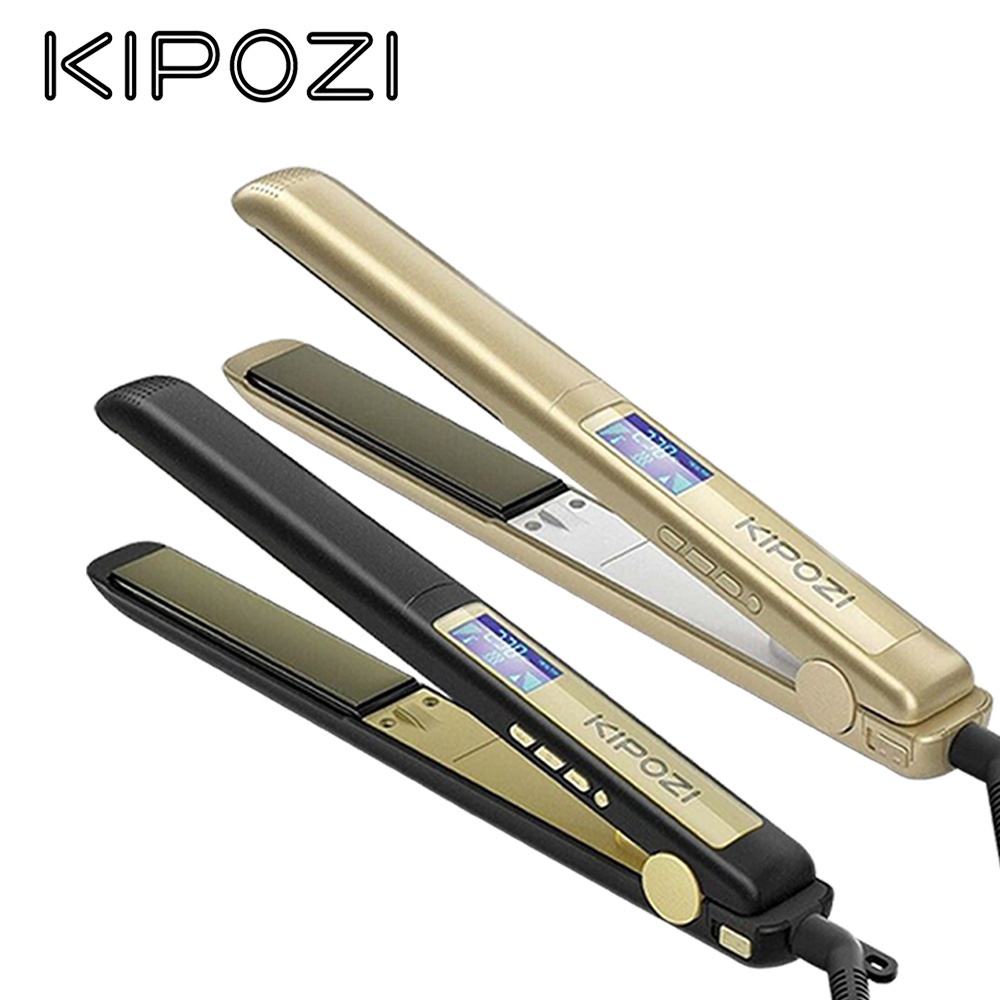 Máy tạo kiểu tóc KIPOZI K137 thiết kế 2 trong 1 ép duỗi tóc, là tóc, uốn xoăn tóc hàng nhập khẩu chính hãng BH 24 tháng