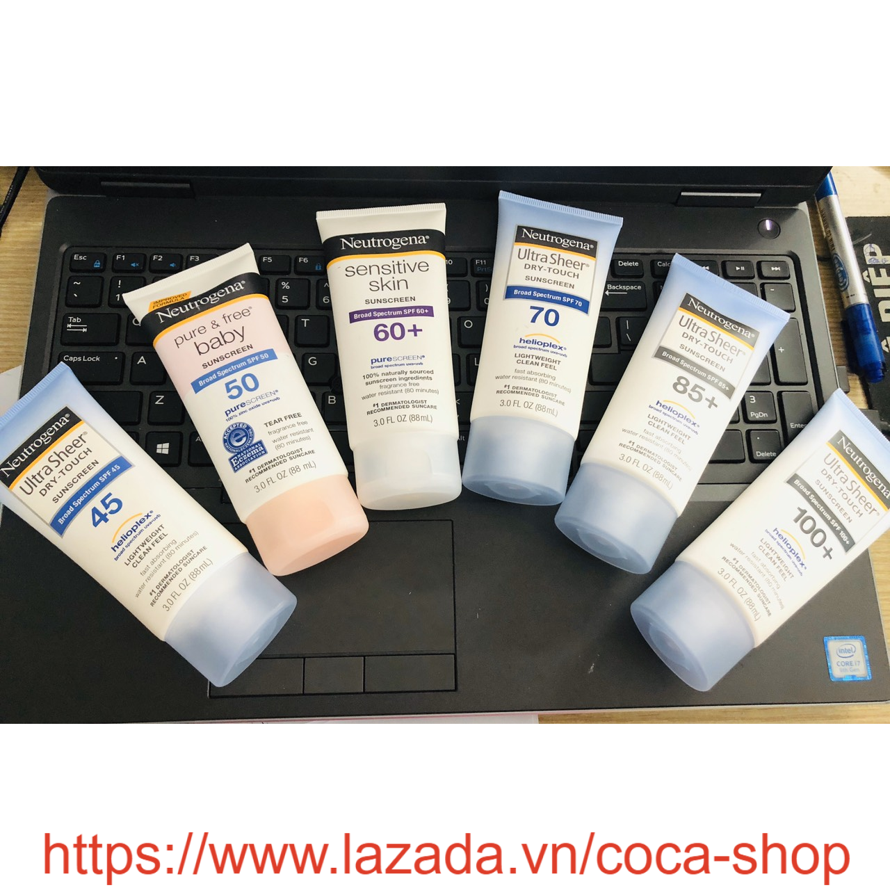 Kem chống nắng Neutrogena Ultra Sheer SPF 45, 50, 60, 70, 85+ , 100+ (88ml)