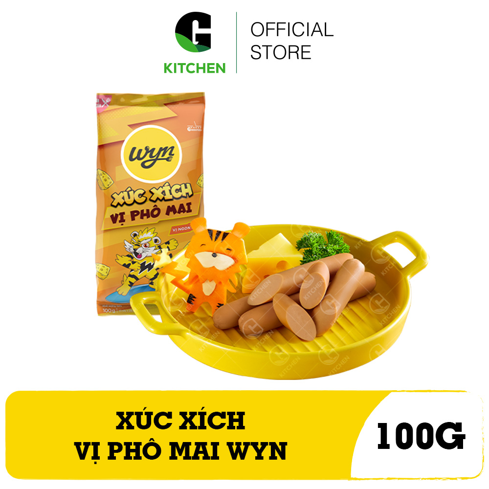 [Giao nội thành HCM] Xúc Xích Tiệt Trùng Vị Phô Mai 100g