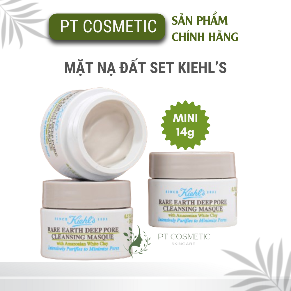 Mặt nạ đất sét kiehl's se lỗ chân lông giảm mụn cho da dầu