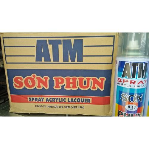 Sơn atm sơn xịt atm giá sỉ đủ màu 400ml