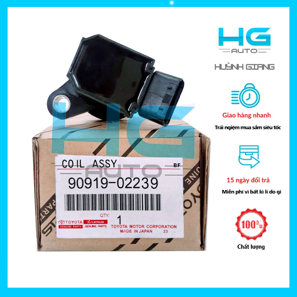 Mobin đánh lửa dành cho xe toyota altis 03-07, yaris terios 1.3 - 1.8l - hgauto