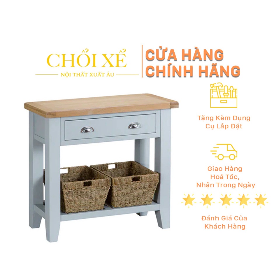 Kệ Console Westcote Grey - Chổi Xể