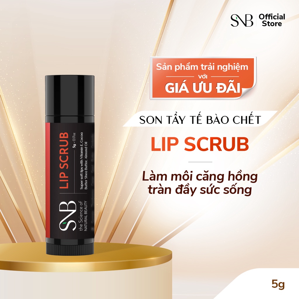 Son tẩy tế bào chết snb lip scrub 5g