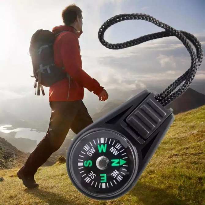 Điều hướng la bàn di động cầm tay ngoài trời cấp cứu sống còn la bàn