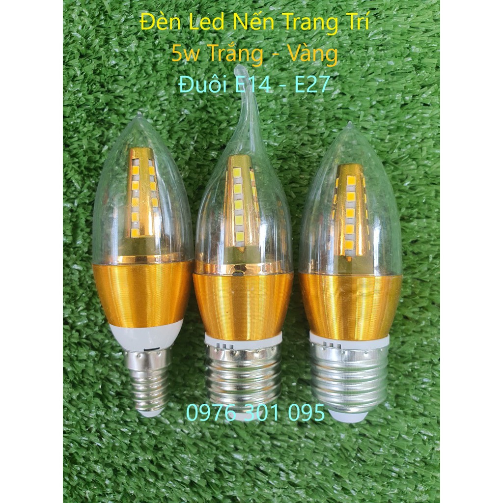 Bóng đèn led nến trang trí