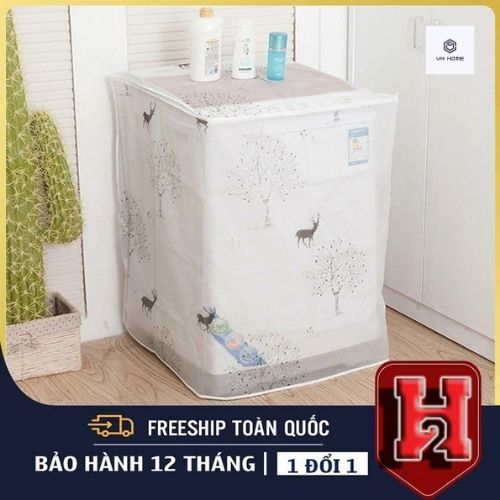 Bọc máy giặt, vỏ bọc máy giặt, vỏ máy giặt cửa trên từ 7-10 kg, bao hàng đẹp bảo hành lỗi 1 đổi 1