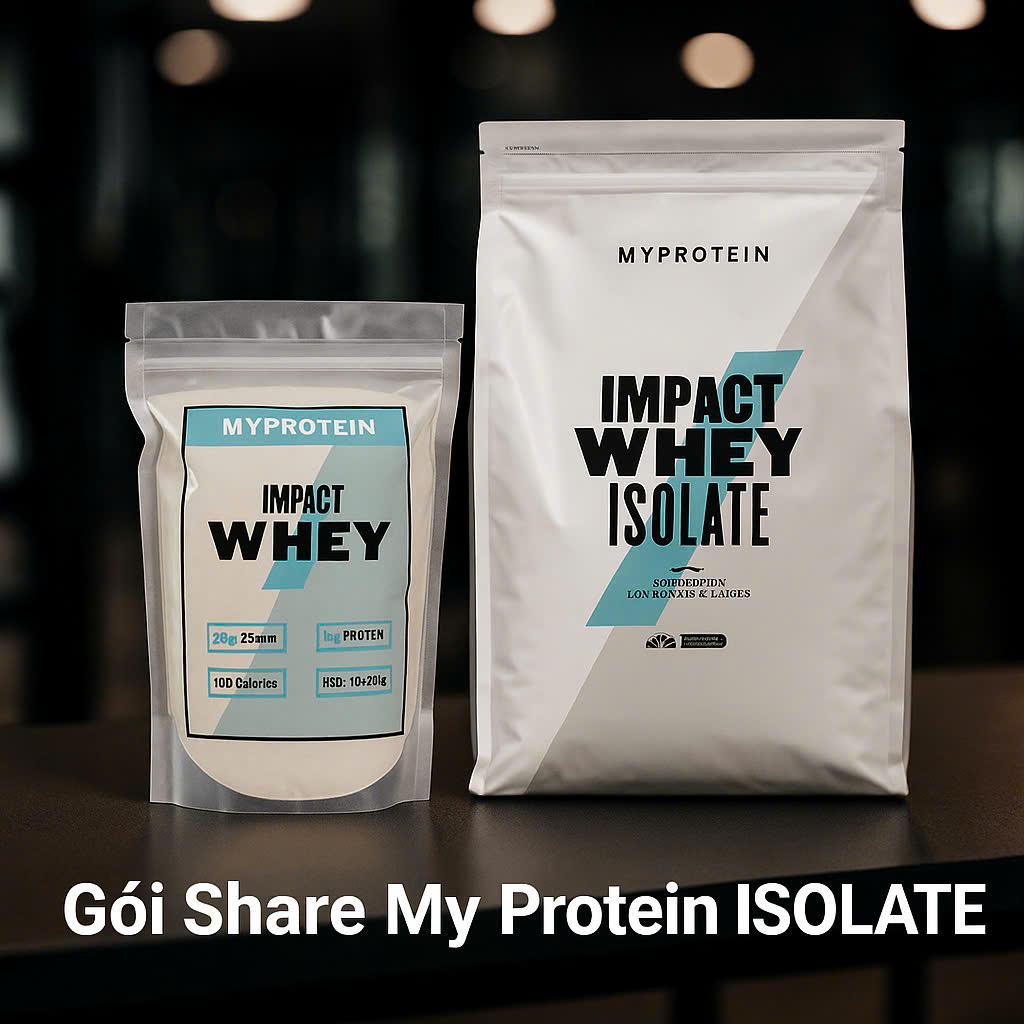  Sample Whey Isolate My Protein Tăng Cơ Giảm Mỡ 