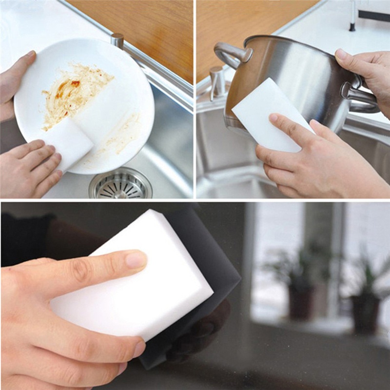 FI61grXf 10/20 miếng bọt biển Ma Thuật Dụng cụ tẩy rửa dụng cụ làm sạch bẩn xe hơi nhà bếp văn phòng