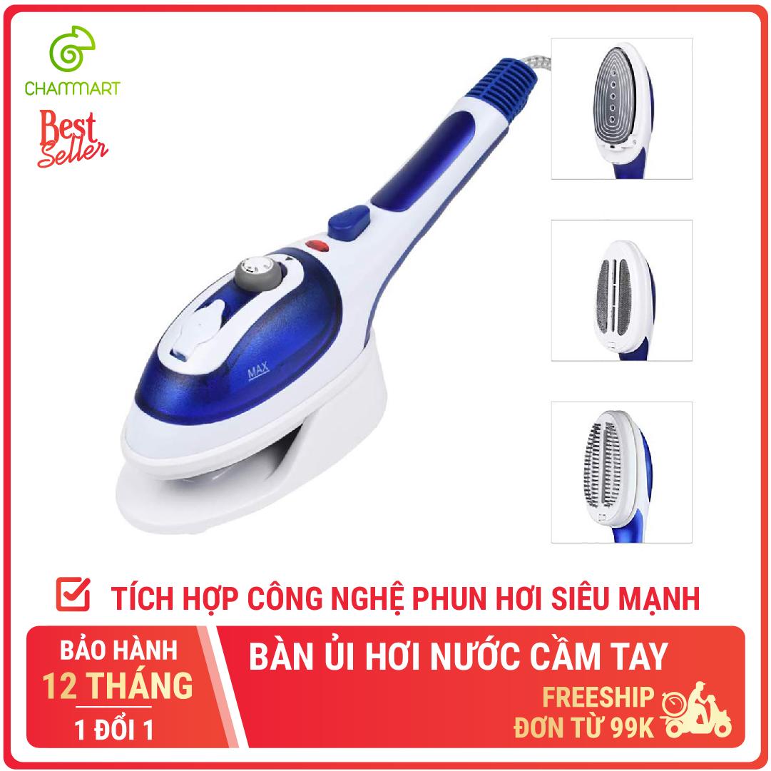 Bàn ủi hơi nước cầm tay bàn là máy là hơi nước mini công nghệ hiện đại JK làm nóng nhanh 30s thiết kế nhỏ gọn gia đình và du lịch